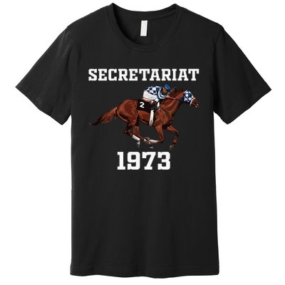 Secretariat 1973 Derby Horse Racing Premium T-Shirt