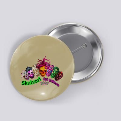 Skulvari 1st Edition For Skull Art Entusiast Button