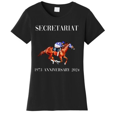 Secretariat 1973 Horse Racing Women's T-Shirt