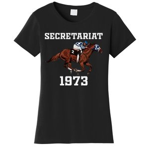 Secretariat 1973 Horse Racing Women's T-Shirt