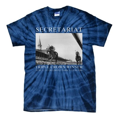 Secretariat 1973 Horse Racing Tie-Dye T-Shirt