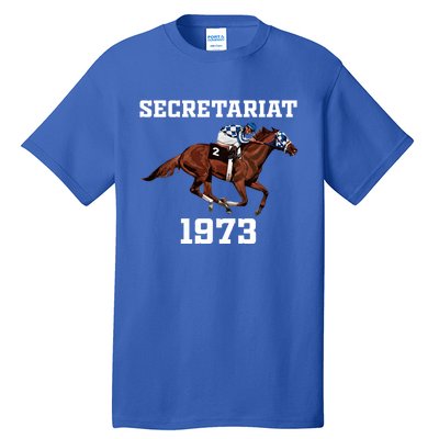 Secretariat 1973 Horse Racing Tall T-Shirt