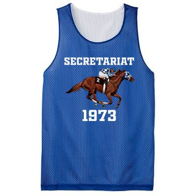 Secretariat 1973 Horse Racing Mesh Reversible Basketball Jersey Tank