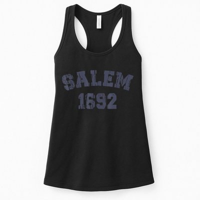 Salem 1692 Halloween Witch Retro Womens Tank Top