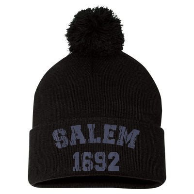 Salem 1692 Halloween Witch Retro Pom Pom 12in Knit Beanie