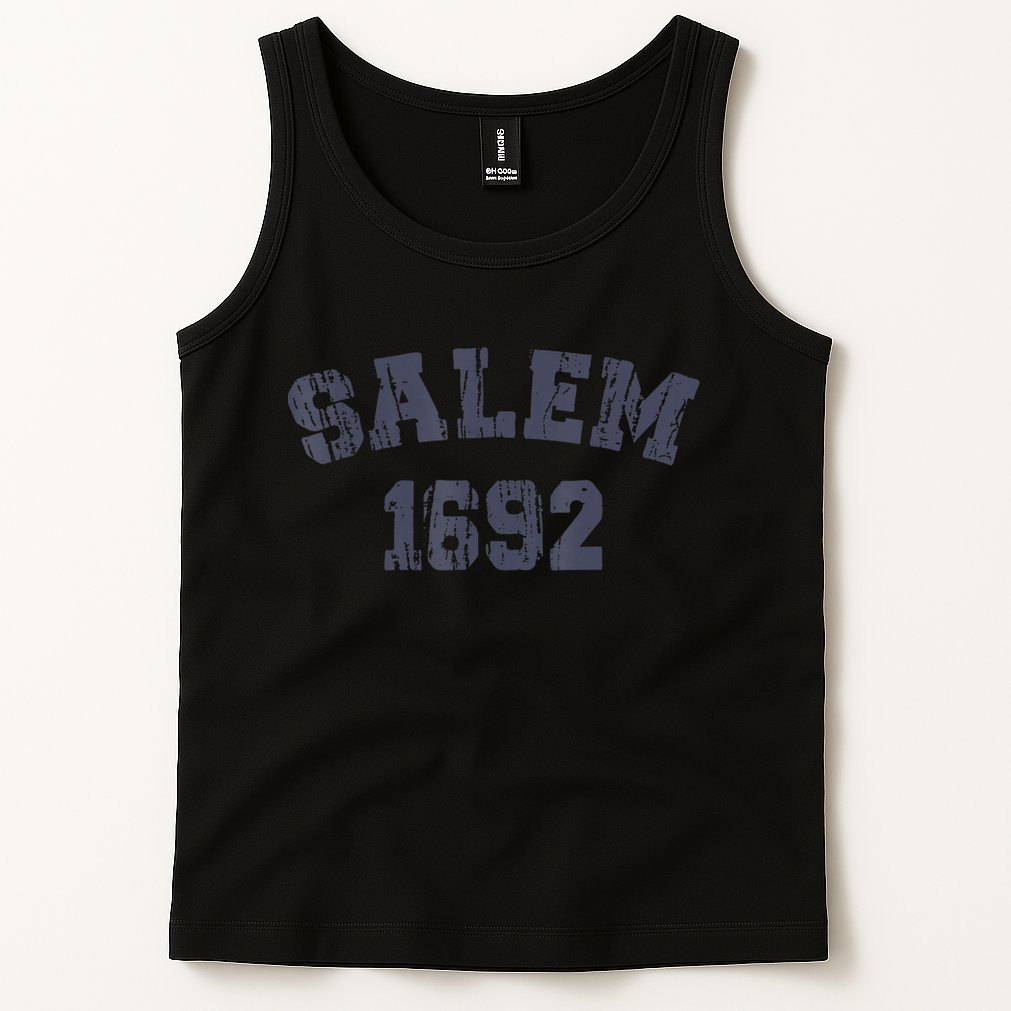 Salem 1692 Halloween Witch Retro Tank Top