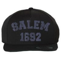 Salem 1692 Halloween Witch Retro Wool Snapback Cap