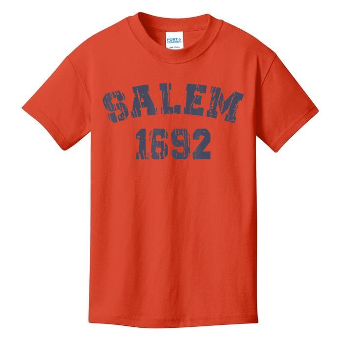 Salem 1692 Halloween Witch Retro Kids T-Shirt