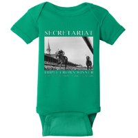 Secretariat 1973 Horse Racing Baby Bodysuit