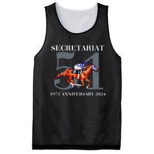 Secretariat 1973 Horse Racing Mesh Reversible Basketball Jersey Tank