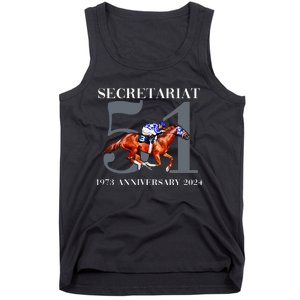 Secretariat 1973 Horse Racing Tank Top