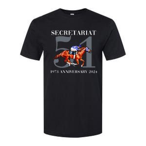 Secretariat 1973 Horse Racing Softstyle CVC T-Shirt