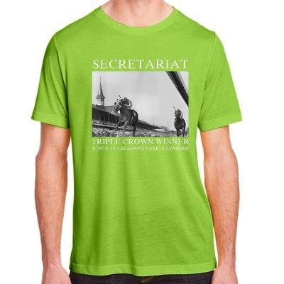 Secretariat 1973 Horse Racing Adult ChromaSoft Performance T-Shirt