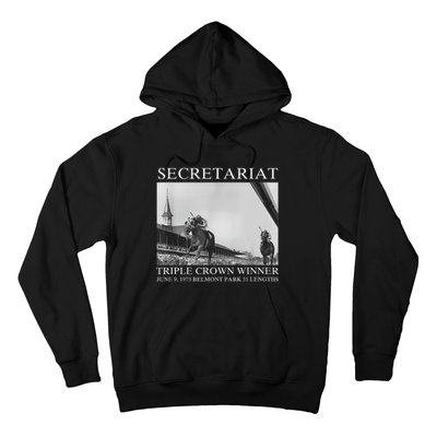 Secretariat 1973 Horse Racing Hoodie