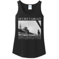 Secretariat 1973 Horse Racing Ladies Essential Tank