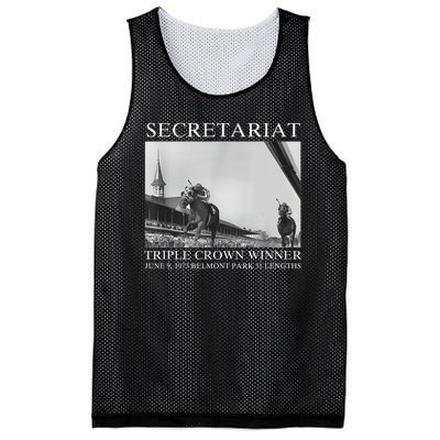 Secretariat 1973 Horse Racing Mesh Reversible Basketball Jersey Tank