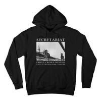 Secretariat 1973 Horse Racing Tall Hoodie