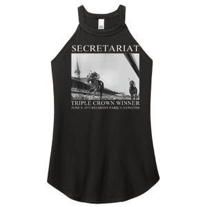 Secretariat 1973 Horse Racing Women's Perfect Tri Rocker Tank