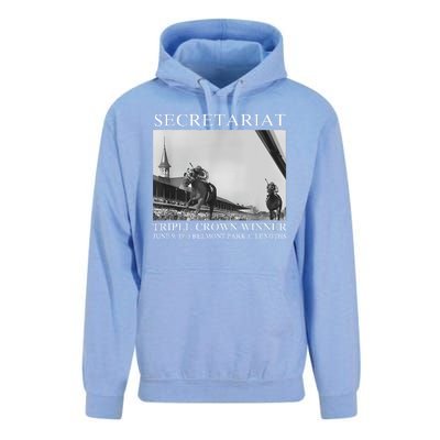 Secretariat 1973 Horse Racing Unisex Surf Hoodie