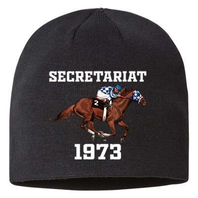 Secretariat 1973 Horse Racing Sustainable Beanie