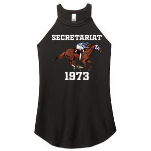 Secretariat 1973 Horse Racing Women's Perfect Tri Rocker Tank