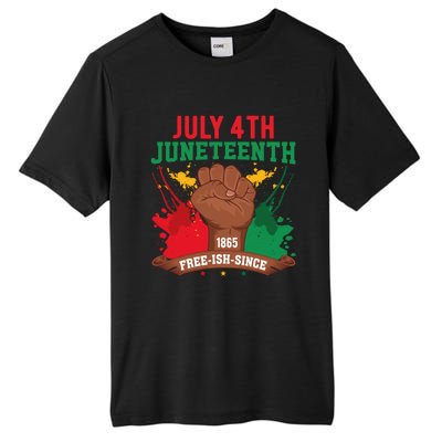 Since 1865 Junenth Freedom Junenth 1865 Gift Tall Fusion ChromaSoft Performance T-Shirt