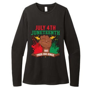 Since 1865 Junenth Freedom Junenth 1865 Gift Womens CVC Long Sleeve Shirt