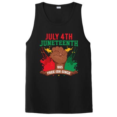 Since 1865 Junenth Freedom Junenth 1865 Gift PosiCharge Competitor Tank