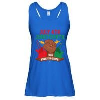 Since 1865 Junenth Freedom Junenth 1865 Gift Ladies Essential Flowy Tank