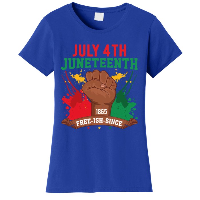 Since 1865 Junenth Freedom Junenth 1865 Gift Women's T-Shirt