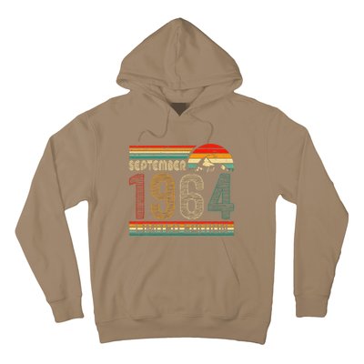 September 1964 Limited Edition Classic 1964 Vintage Birthday Hoodie