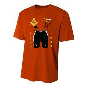 Shriners 1893 Masons 1775 Shrine Pha Mason Brothers Masonic Youth Performance Sprint T-Shirt