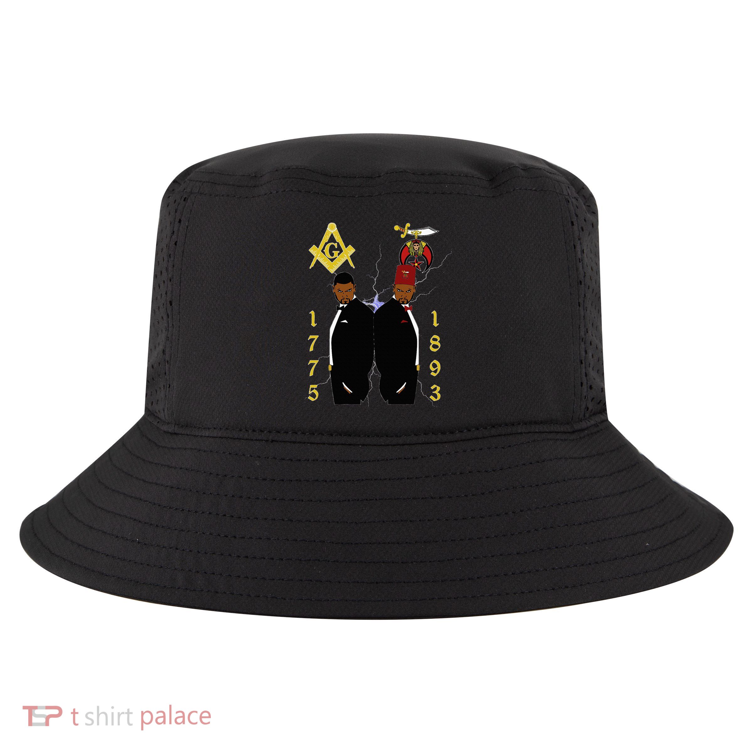 Shriners 1893 Masons 1775 Shrine Pha Mason Brothers Masonic Cool Comfort Performance Bucket Hat