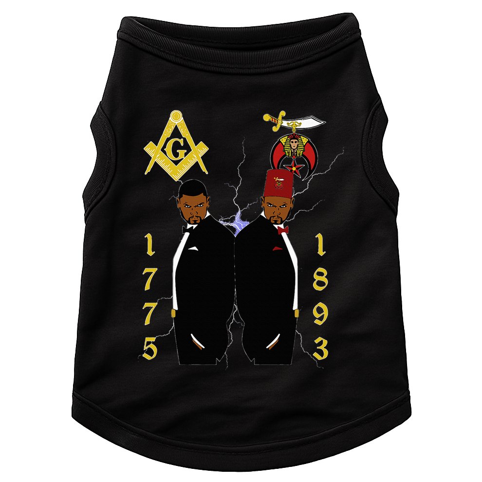 Shriners 1893 Masons 1775 Shrine Pha Mason Brothers Masonic Doggie Tank