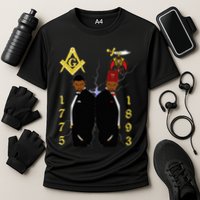 Shriners 1893 Masons 1775 Shrine Pha Mason Brothers Masonic Cooling Performance Crew T-Shirt
