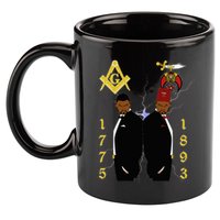 Shriners 1893 Masons 1775 Shrine Pha Mason Brothers Masonic 11oz C Handle Ceramic Mug