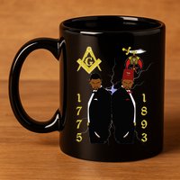 Shriners 1893 Masons 1775 Shrine Pha Mason Brothers Masonic 11oz C Handle Ceramic Mug