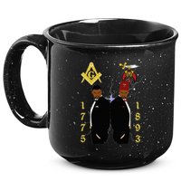 Shriners 1893 Masons 1775 Shrine Pha Mason Brothers Masonic 15oz Campfire Ceramic Mug