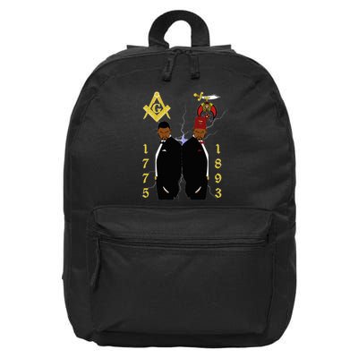 Shriners 1893 Masons 1775 Shrine Pha Mason Brothers Masonic 16 in Basic Backpack