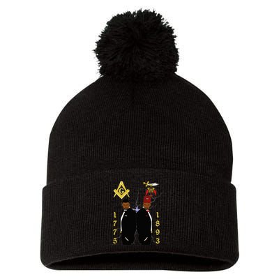 Shriners 1893 Masons 1775 Shrine Pha Mason Brothers Masonic Pom Pom 12in Knit Beanie