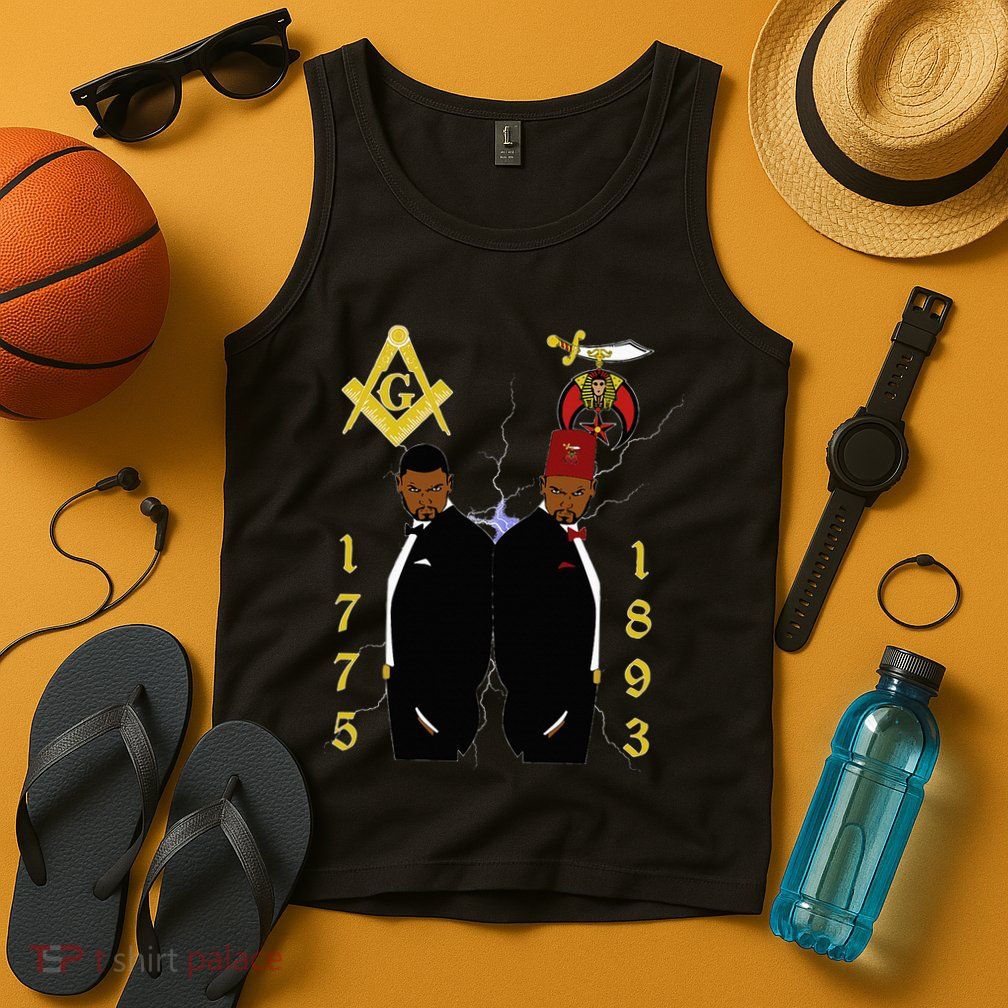 Shriners 1893 Masons 1775 Shrine Pha Mason Brothers Masonic Tank Top