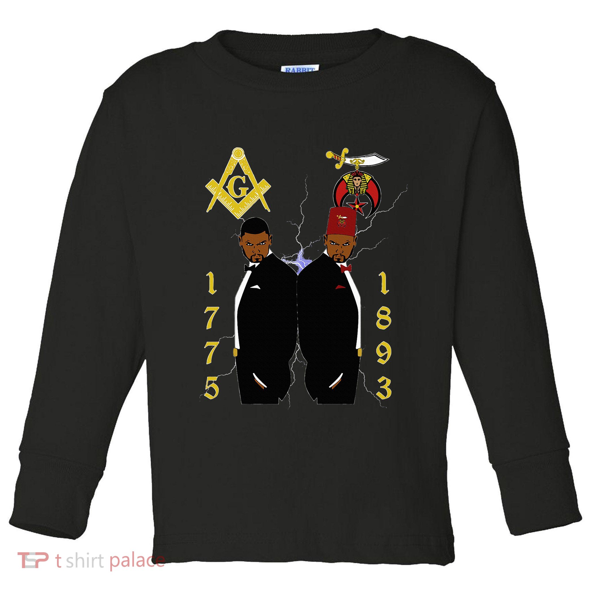 Shriners 1893 Masons 1775 Shrine Pha Mason Brothers Masonic Toddler Long Sleeve Shirt