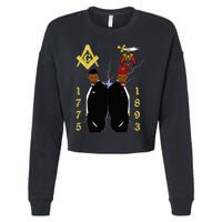 Shriners 1893 Masons 1775 Shrine Pha Mason Brothers Masonic Cropped Pullover Crew