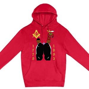 Shriners 1893 Masons 1775 Shrine Pha Mason Brothers Masonic Premium Pullover Hoodie