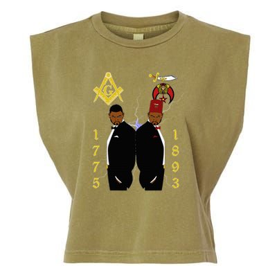 Shriners 1893 Masons 1775 Shrine Pha Mason Brothers Masonic Garment-Dyed Women's Muscle Tee