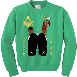 Shriners 1893 Masons 1775 Shrine Pha Mason Brothers Masonic Kids Sweatshirt