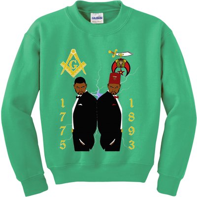 Shriners 1893 Masons 1775 Shrine Pha Mason Brothers Masonic Kids Sweatshirt