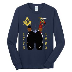 Shriners 1893 Masons 1775 Shrine Pha Mason Brothers Masonic Tall Long Sleeve T-Shirt