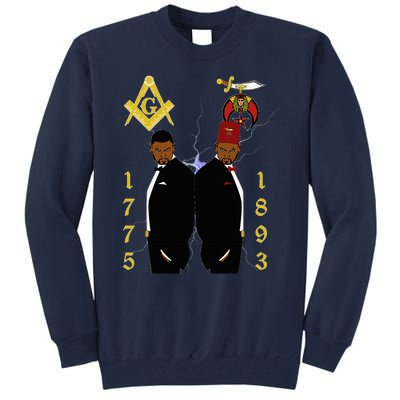 Shriners 1893 Masons 1775 Shrine Pha Mason Brothers Masonic Tall Sweatshirt