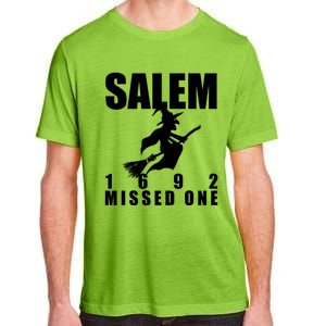 Salem 1692 Missed One Funny Halloween Witch Lover Occult Gift Adult ChromaSoft Performance T-Shirt